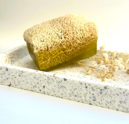 Luffa-Seife mit Argan